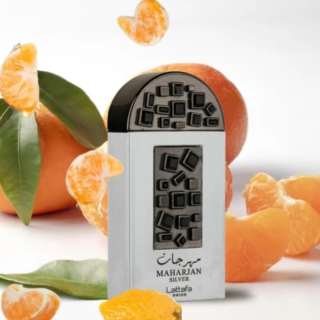 Lattafa Perfumes Maharjan Silver for Unisex Eau de Parfum Spray 100ML
